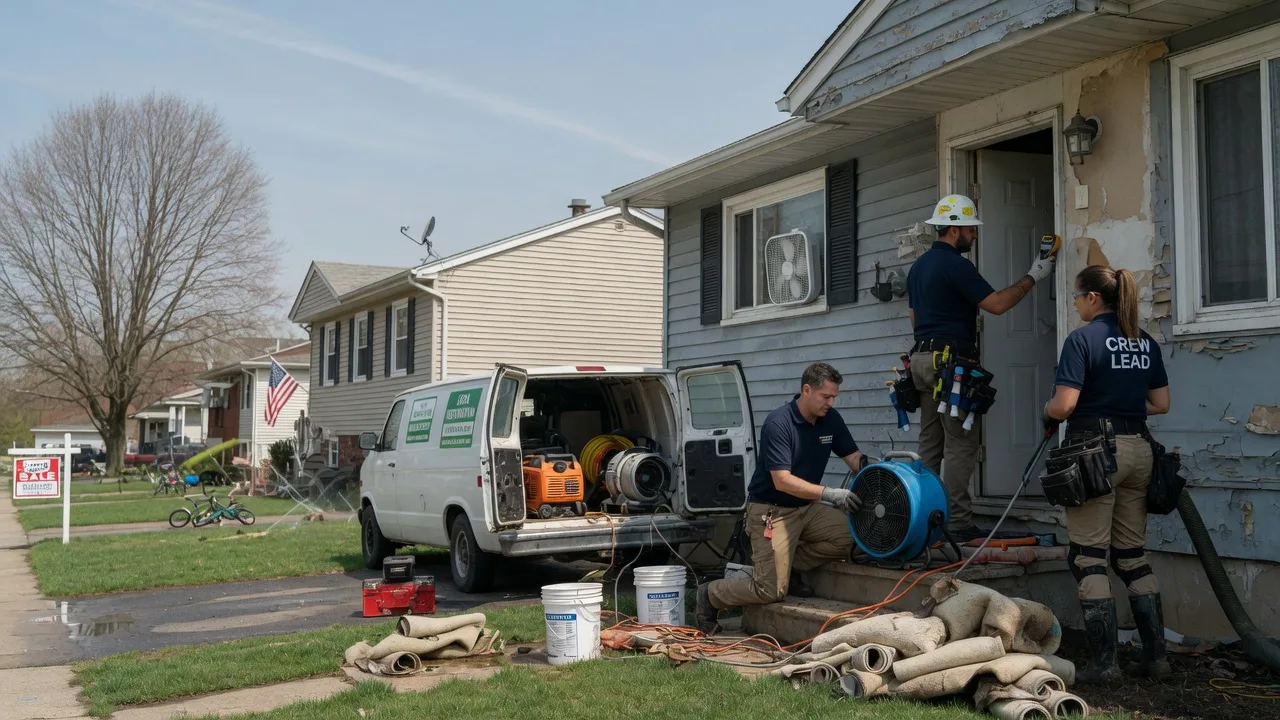 Flood Cleanup in Kiel, WI near me