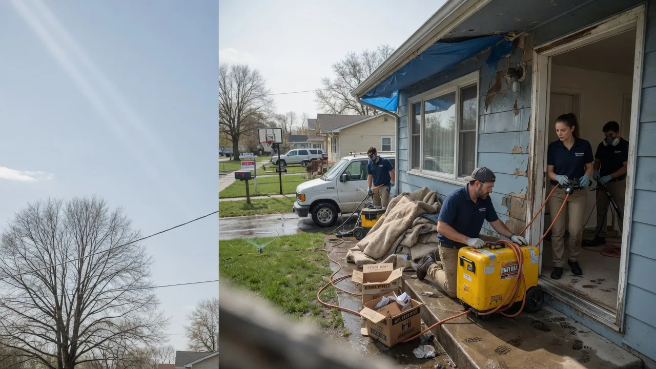 Basement Flood Cleanup in Kiel, WI near me
